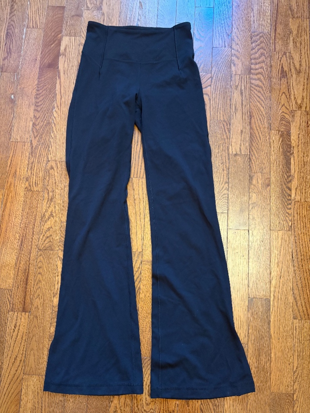 Lululemon Groove Super High-Rise Flared Pant Split Hem Black - SIZE 6